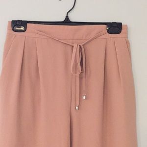 Forever 21 blush/nude trouser pants